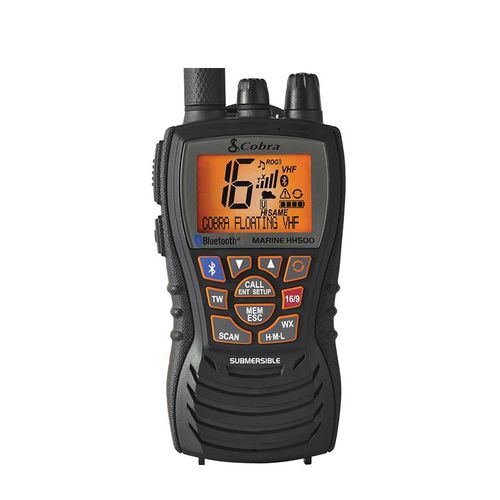 Funkgerät für Boot - MR HH500 FLT BT - Cobra - tragbar / VHF / tauchfest