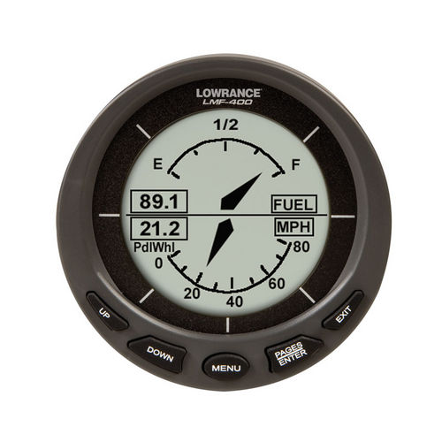 Display für Boot - LMF-400  - Lowrance - Multifunktion / digital / LED