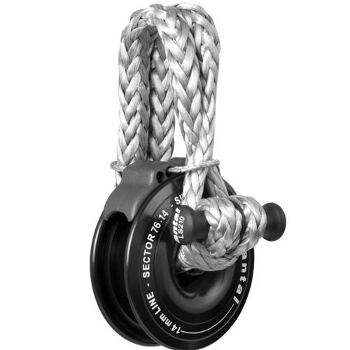 Einzelblock - RS76.14 - Antal - mit schwacher Reibung / max. Tau 14 mm / für Segelboot