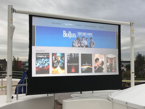 Monitor für Yacht - proSCREEN - Reckmann Yacht Equipment GmbH - Projektion / Roll