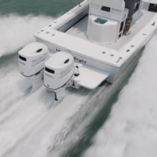 Schwimmende Plattform - Armstrong Nautical - Motorhalterung / für Boot