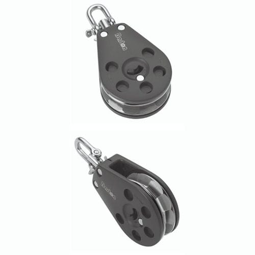 Einzelblock - 90500 - Barton Marine - drehbar / Ratsch / max. Tau 10 mm