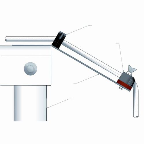 Beiboot-Davit - Motor Mate - Forespar - manuell / Aluminium