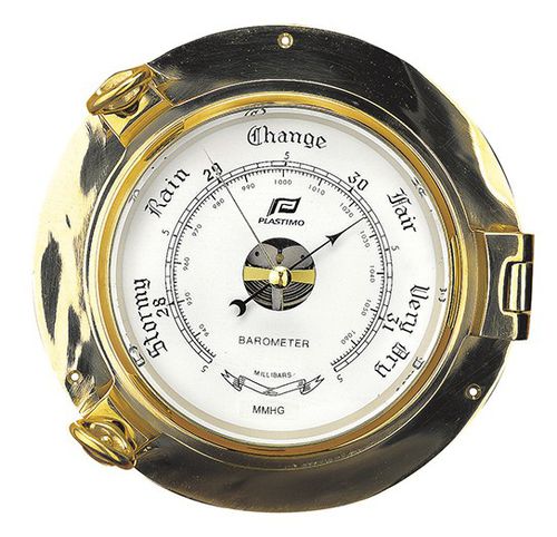 Analoges Barometer - 31230 - Plastimo - Messing / weiß