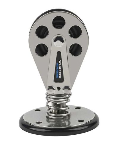 Einzelblock - 10-62-UC - Schaefer - mit Bogen / Feder / mit Kugellager / max. Tau 16 mm
