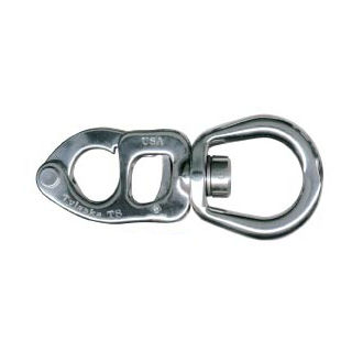 Schnappschäkel mit Drehgelenk - T8 - LB - Tylaska - schnelllösbar / für Schote