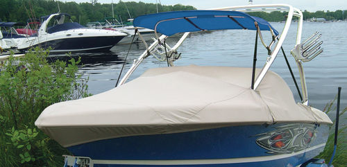 Bimini-Top für Boot - TOWER - Taylor Made Products - für Ruderhaus / Aluminiumstruktur
