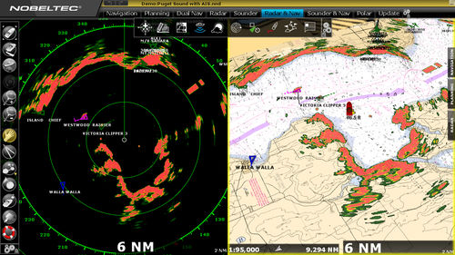Navigationssoftware - TRIDENT - Nobeltec - für Schiffe / für Yacht