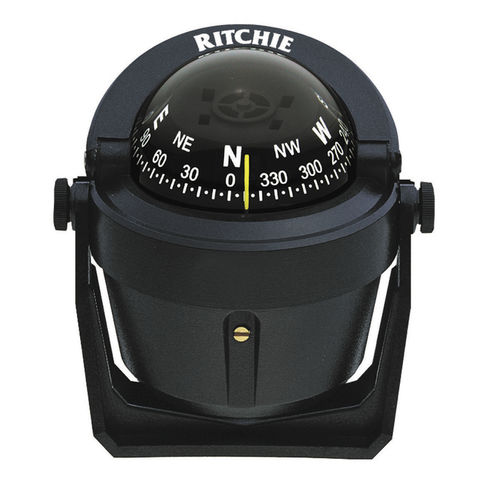 Steuerkompass für Boot - B-51 series - Ritchie Navigation - Magnet / horizontal / mit Bügel