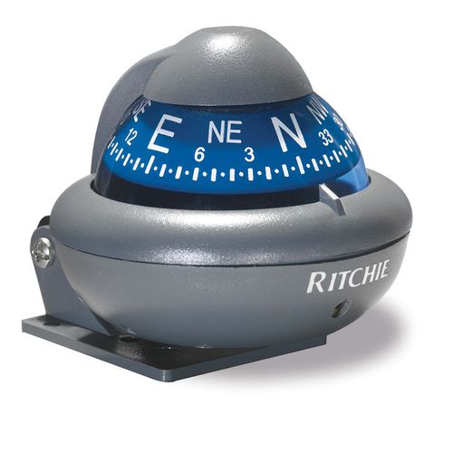Steuerkompass für Boot - X-10-A - Ritchie Navigation - Magnet / horizontal / mit Bügel