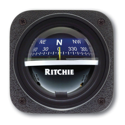 Steuerkompass für Segelboot - V-537 series - Ritchie Navigation - Magnet / vertikal / einbaufähig
