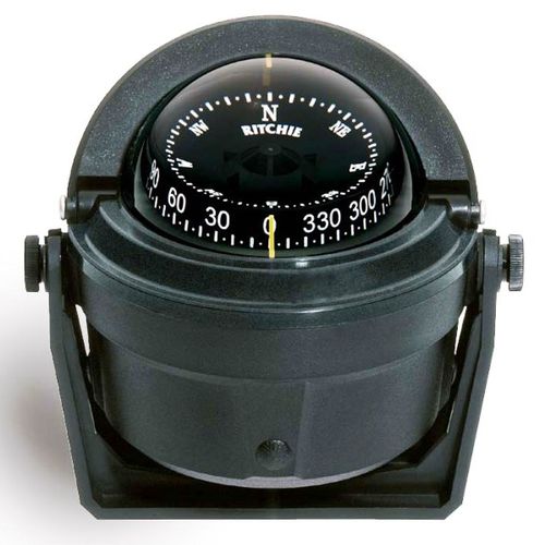 Steuerkompass für Boot - B-81 - Ritchie Navigation - Magnet / horizontal / mit Bügel