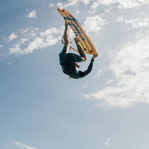 KiteBoard / TwinTip BIG ONE FOne Freeride / Geschwindigkeit