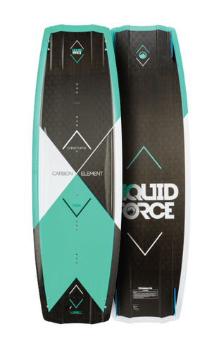 Kite-Board / Twin-Tip - Carbon Element - Liquidforce Kites - Freeride / Freestyle / Leichtwind