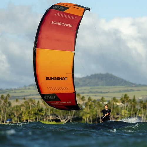 Kitesurf-Kite / C-shape - MACHINE V2 - SlingShot - Hangtime / Geschwindigkeit