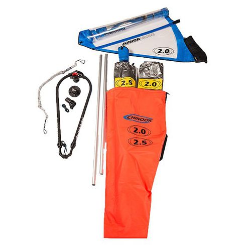 Takelage komplett / zum Windsurfen - Junior Glide 2.0 & 2.5 - Chinook Sailing Products - für Kinder