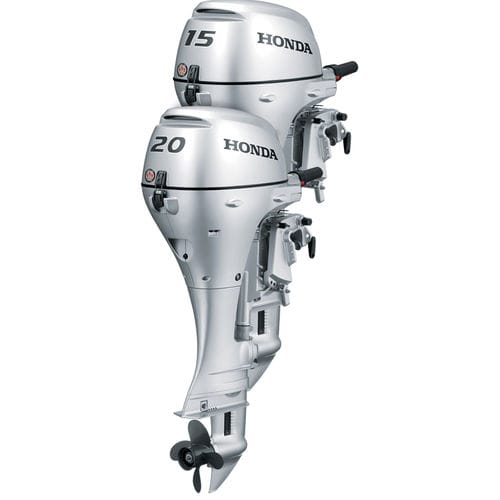 Außenbordmotor - BF15 - Honda Marine - Benzin / für Freizeitschifffahrt / wassergekühlt