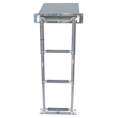 Teleskopleiter - 4774 - MPI-INOX - zum Baden / Kunststoff / Edelstahl