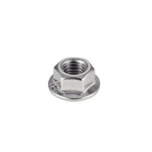 Sechseckige Mutter - 6052 - MPI-INOX - Flansch / Edelstahl / Zahn