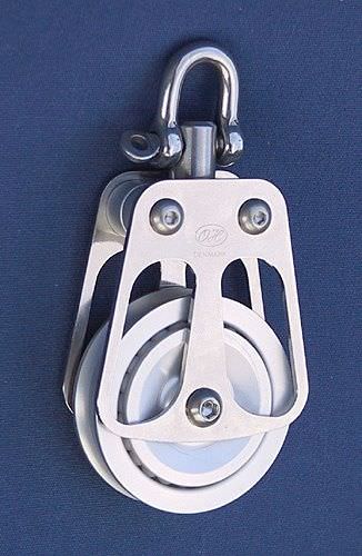 Einzelblock - 711303 - OH MARINE EQUIPMENT - mit Drehgelenk / mit Kugellager / max. Tau 30 mm