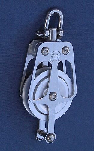 Einzelblock - 711304 - OH MARINE EQUIPMENT - mit Drehgelenk / Hundsfott / mit Kugellager