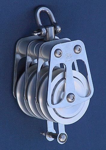 3-fach-Block - 711320 - OH MARINE EQUIPMENT - mit Drehgelenk / Hundsfott / mit Kugellager