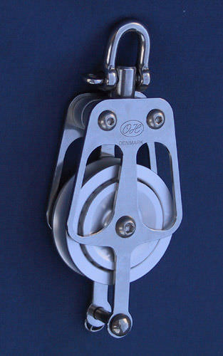 Einzelblock - 710504 - OH MARINE EQUIPMENT - mit Drehgelenk / Hundsfott / mit Kugellager