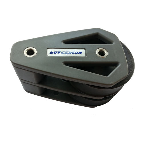 Doppelter Block - B300062 - RUTGERSON - Mastfuss / mit Gleitlager / max. Tau 14 mm