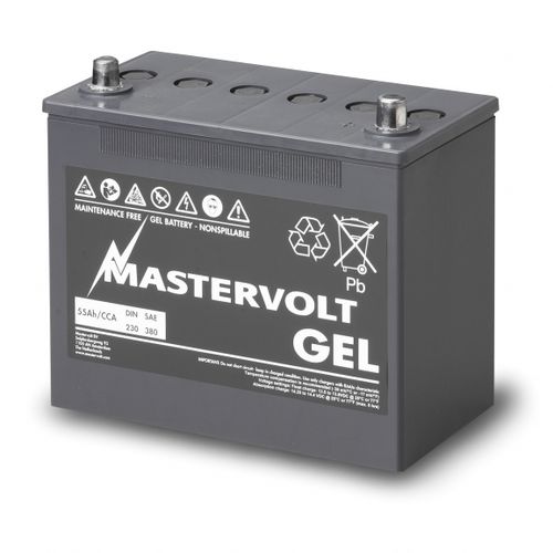 Batterie für Marineanwendungen - MVG 12 - Mastervolt - 12 V / Gel