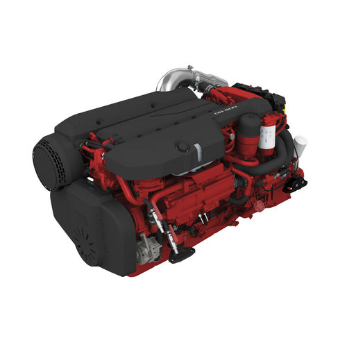 Innenbordmotor - D8 - BUKH - Diesel / für Berufsschiffe / Turbolader