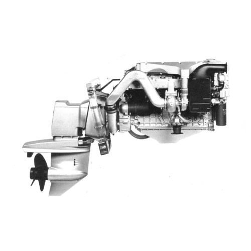 Sternantriebs-Motor - D190 Z  - BMW Marine - Diesel / für Freizeitschifffahrt / Turbolader