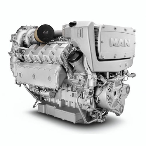 Innenbordmotor - D2868 light - MAN Engines - Antrieb / Diesel / für Berufsschiffe