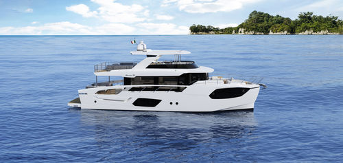 Motoryacht für Kreuzfahrten - NAVETTA 70 - Absolute Yachts - Flybridge / IPS / 4 Kabinen