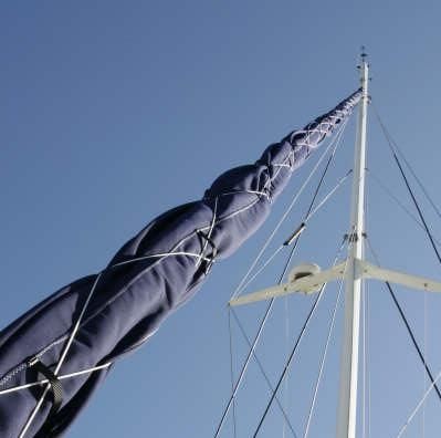 Schutzhülle für Segelboot - ATN - fur Vorsegel auf Aufroller