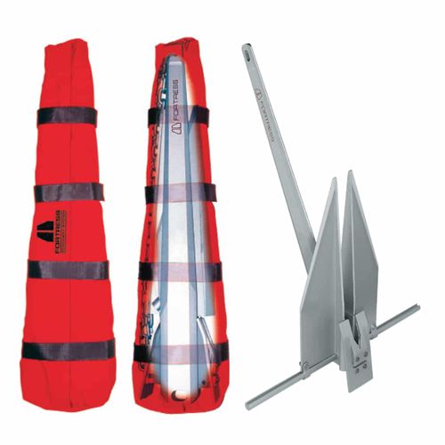 Überwinterungs Persenning / für Boote - Stowaway System - Fortress Marine Anchors - rot