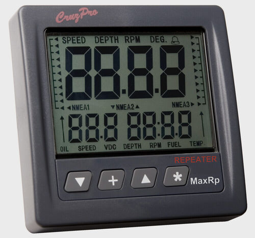 Display für Boot - MaxRp110 - Cruzpro - Multifunktion / digital / GPS