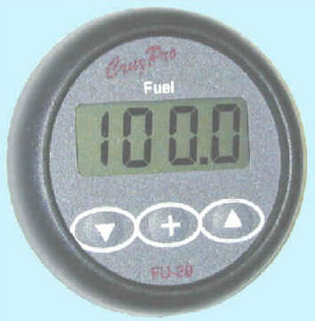 Standanzeige für Boot - FU30 - Cruzpro - Niveau / digital / für Kraftstoffbehälter
