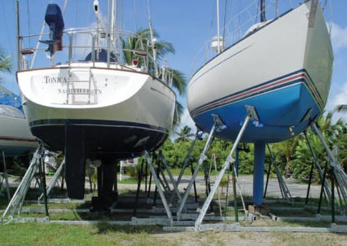 Verstellbares Bootsgestell - MC series - The Yacht Leg & Cradle Co