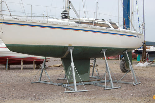 Bootsgestell für Boot - TC9 - The Yacht Leg & Cradle Co - zerlegbar / transportierbar