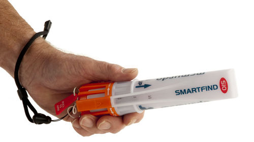 Persönliche Notfunkbake PLB / für Taucher - SMARTFIND S10 - McMurdo - für AIS