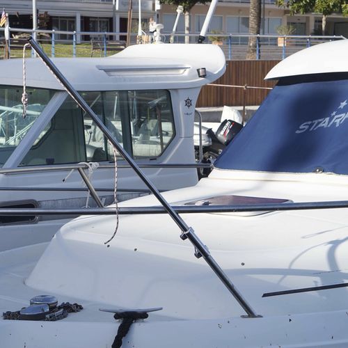 Markiseständer für Yacht - INT157 - SWI-TEC - für Boot / Edelstahl