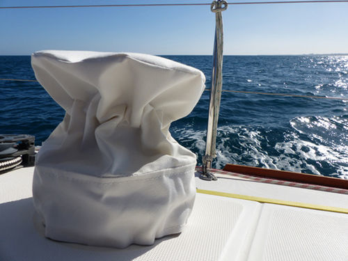 Schutzhülle für Segelboot - INT151 - SWI-TEC - für Winsch / weiß / blau