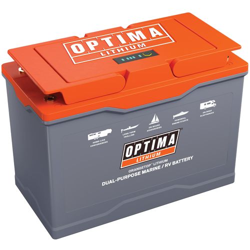Batterie für Marineanwendungen - ORANGETOP™ Q31M-DP120 - Optima Batteries - 12,8 V / Lithium / Ionen