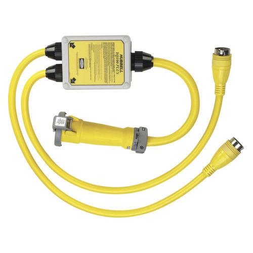 Adapterkabel - YQ100PLUS - Hubbell Marine Electrical Products - für Boot / für Steg