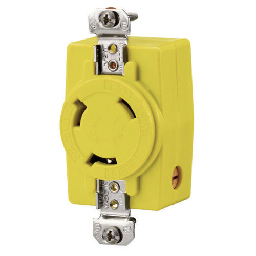 Wasserdichter Stecker für Boot - HBL328DCR - Hubbell Marine Electrical Products - innen