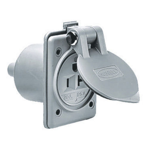 Wasserdichter Stecker für Steg - HBL61CM65 - Hubbell Marine Electrical Products - innen