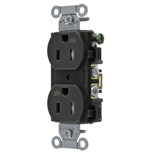Steckdose für Steg - BR15BLKWRTR - Hubbell Marine Electrical Products - innen