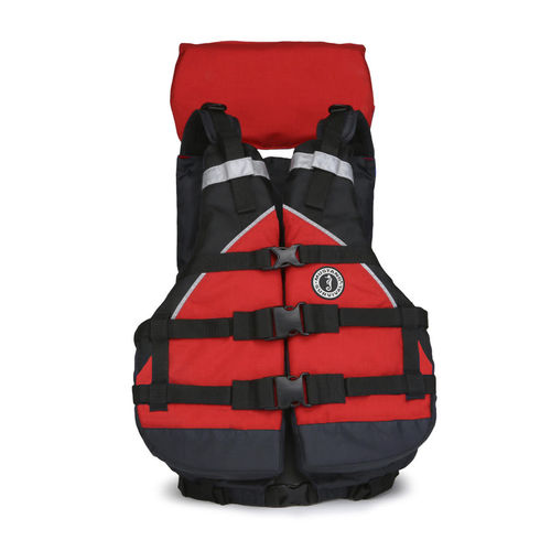 Wassersport-Schwimmweste - MV9080  - Mustang Survival - für Männer / Schaumstoff / rot