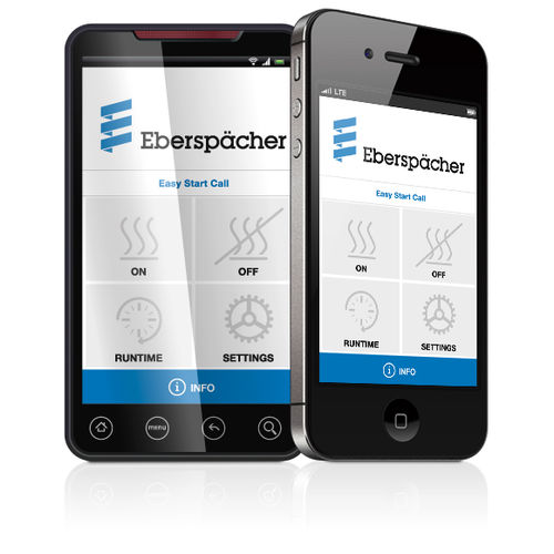 Steuerungs-App - EasyStart  - Eberspächer - für Boot