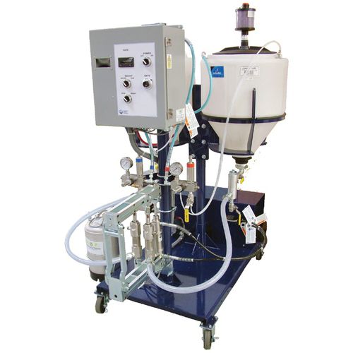 Dosier- und Mischanlage / Harz - MiniLink  - Magnum Venus Products - Kolbenpumpe / für Werft